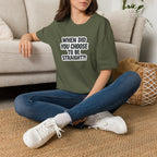 When Did You Choose to Be Straight?? T-shirt