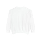 Be The Light Floral Sweatshirt - Unisex Garment-Dyed Cozy Apparel