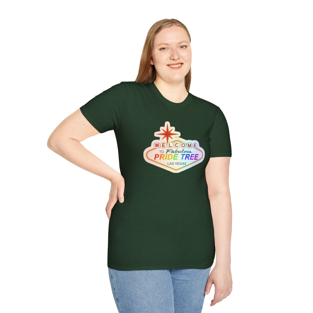 Welcome to Fabulous Pride Tree Las Vegas T-Shirt
