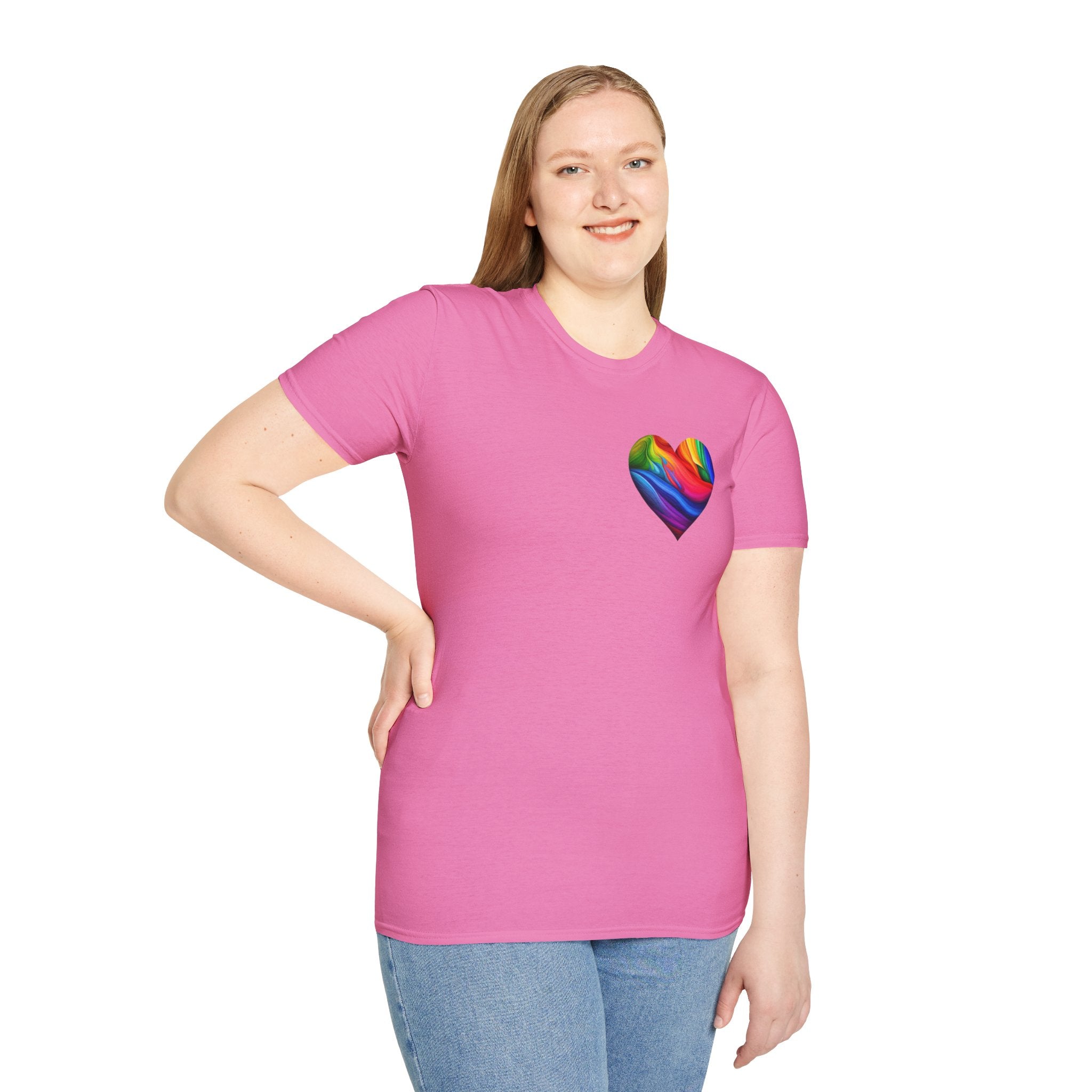 Pride Heart Design T-shirt