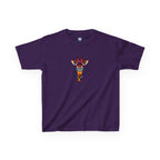 Colorful Fractal Giraffe Kids Heavy Cotton™ Tee