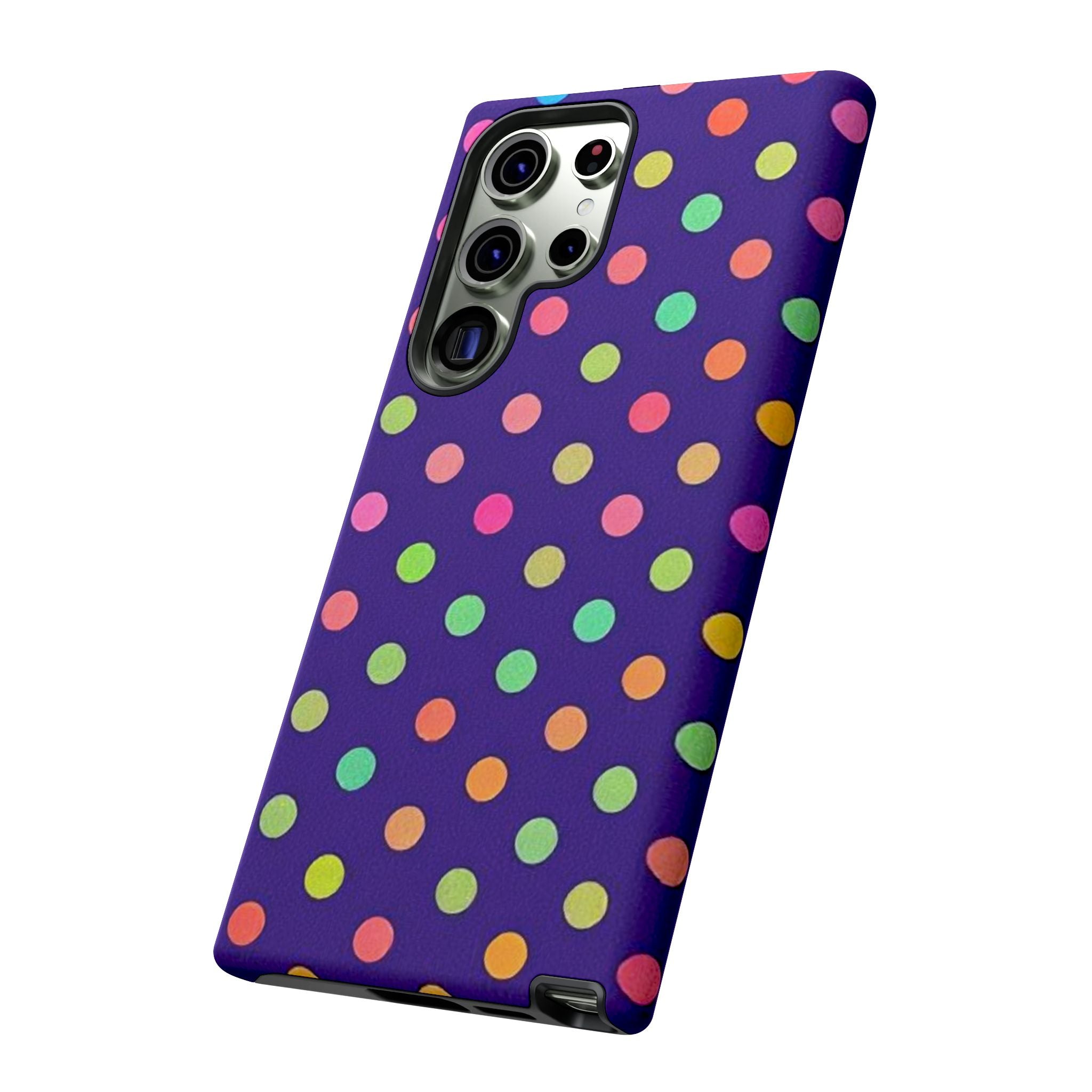 Colorful Polka-Dot Tough Case for Android