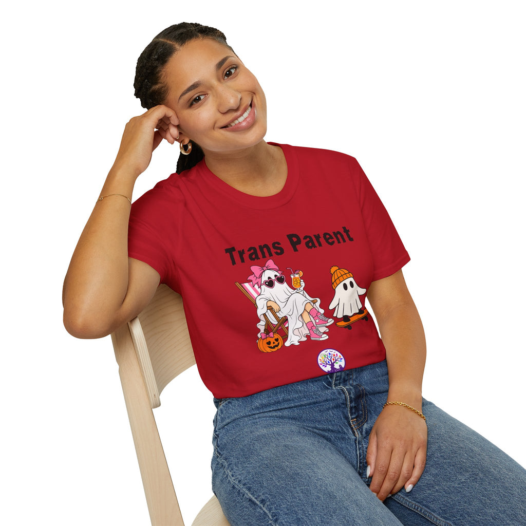 Trans Parent 3 Halloween Pride Tree Las Vegas T-Shirt
