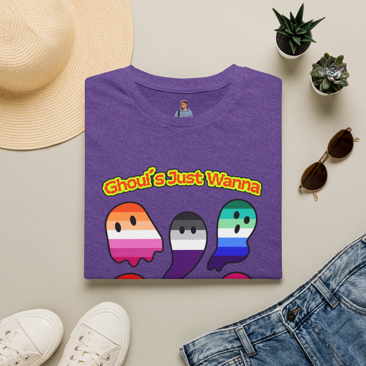 Ghouls Just Wanna Have Fun Pride Tree Las Vegas T-Shirt