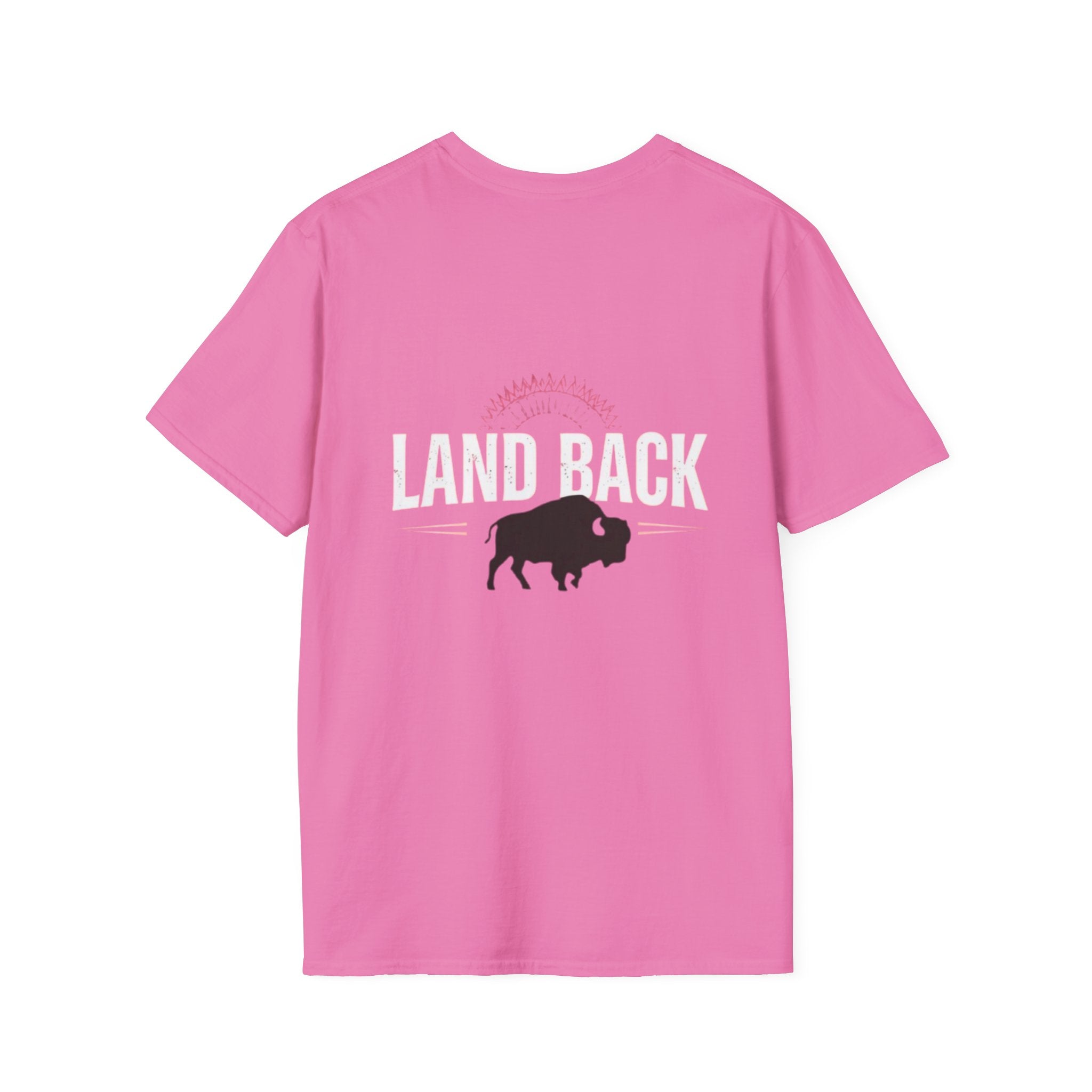 'Land Back' Unisex Softstyle T-shirt