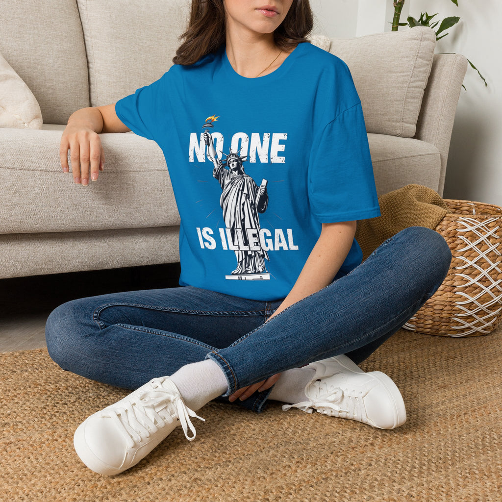 No One Is Illegal Graphic T-shirt