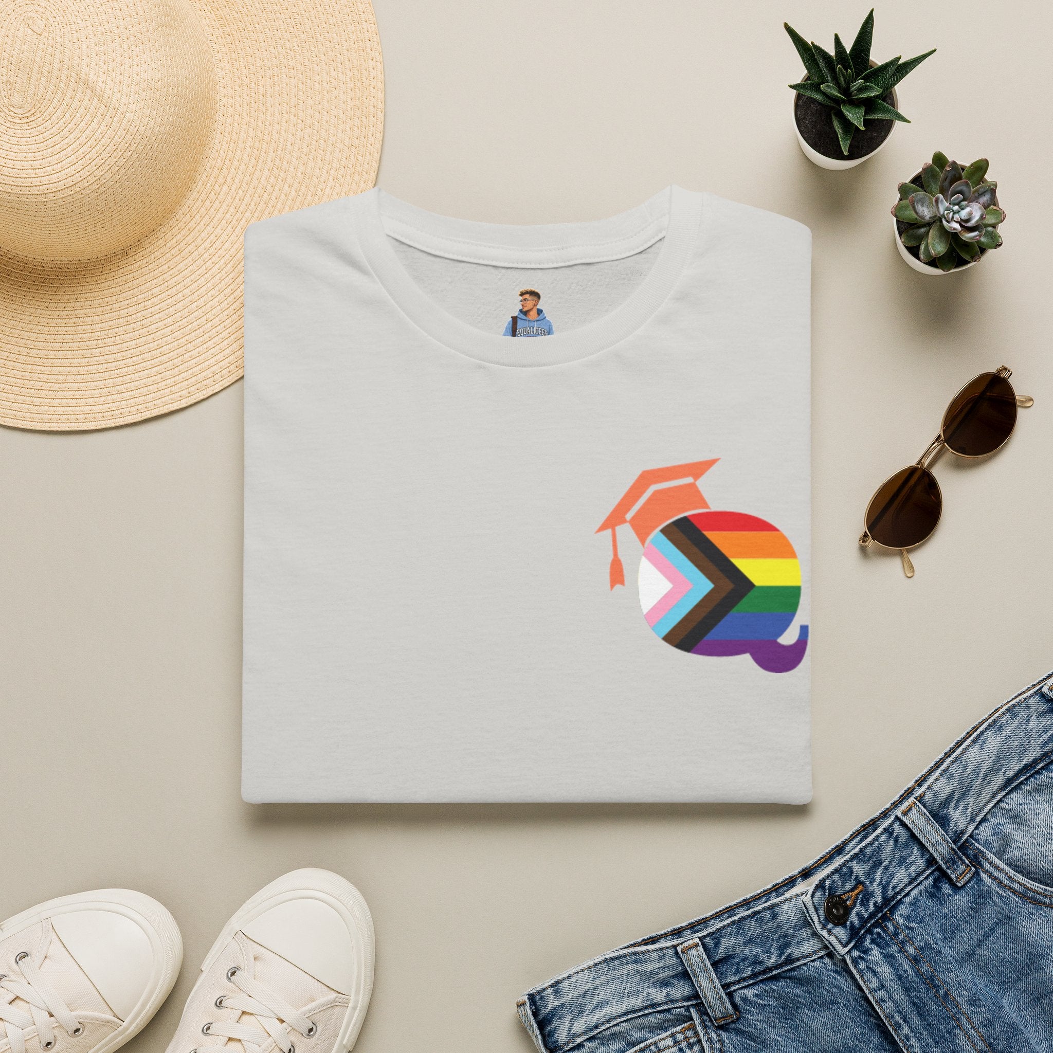 TWQ - Teaching While Queer Unisex Softstyle Logo T-shirt