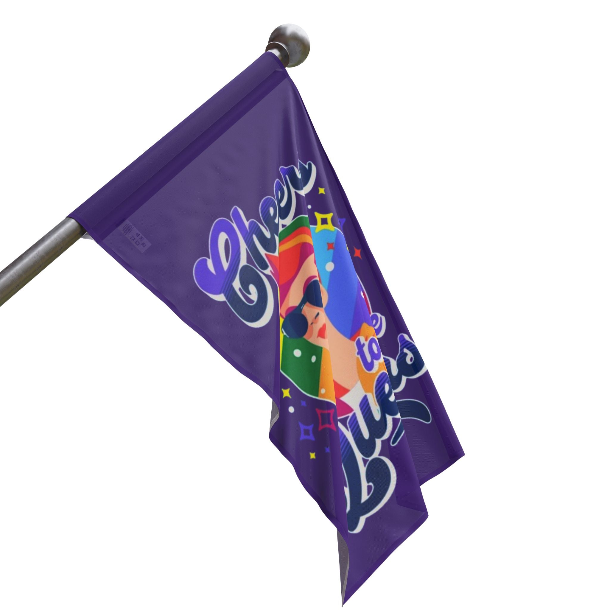 Cheers to the Queers Pride Flag