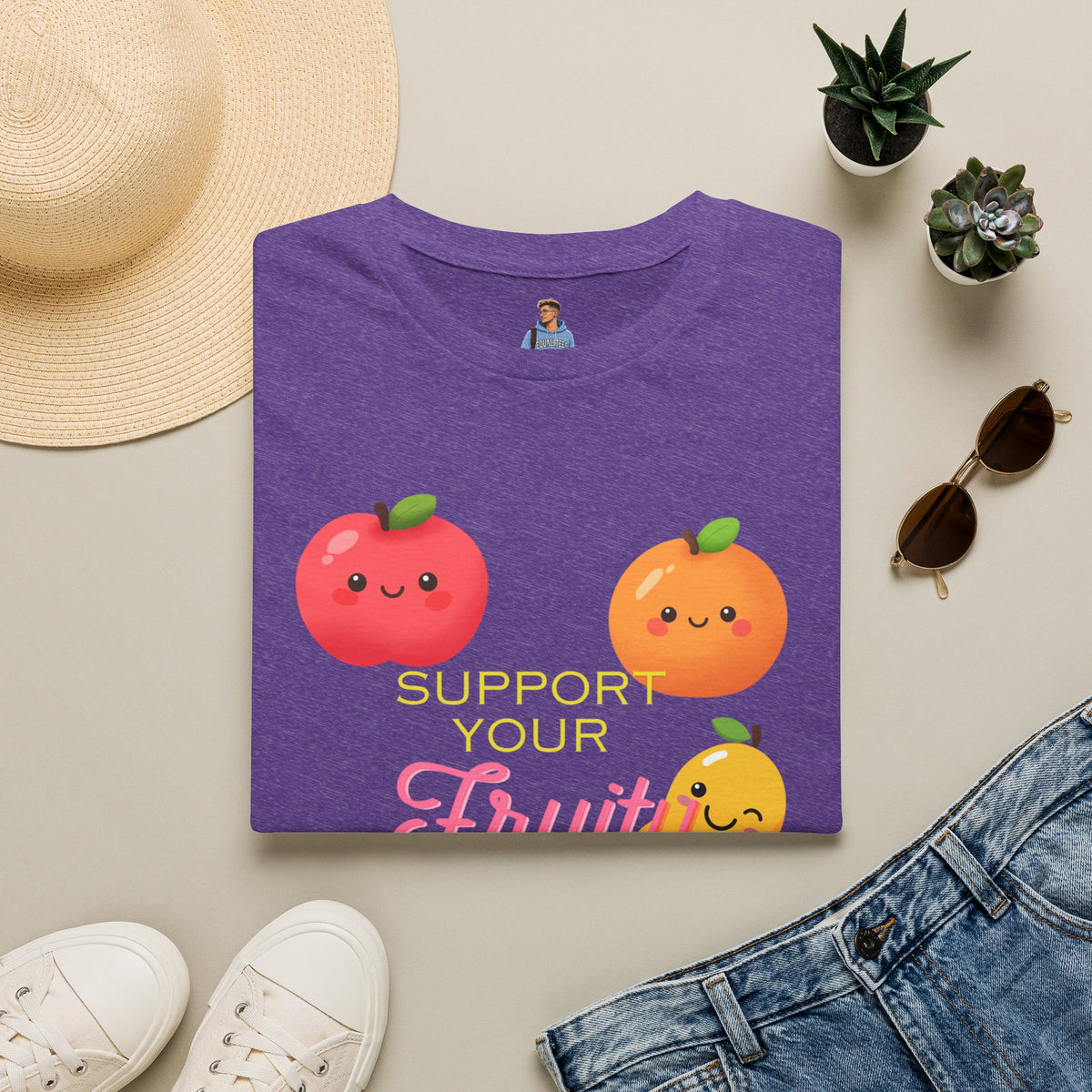 Support Your Fruity Friends Pride Tree Las Vegas T-Shirt