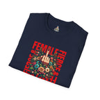 Fierce Female Unisex T-Shirt - Softstyle Floral Graphic Tee