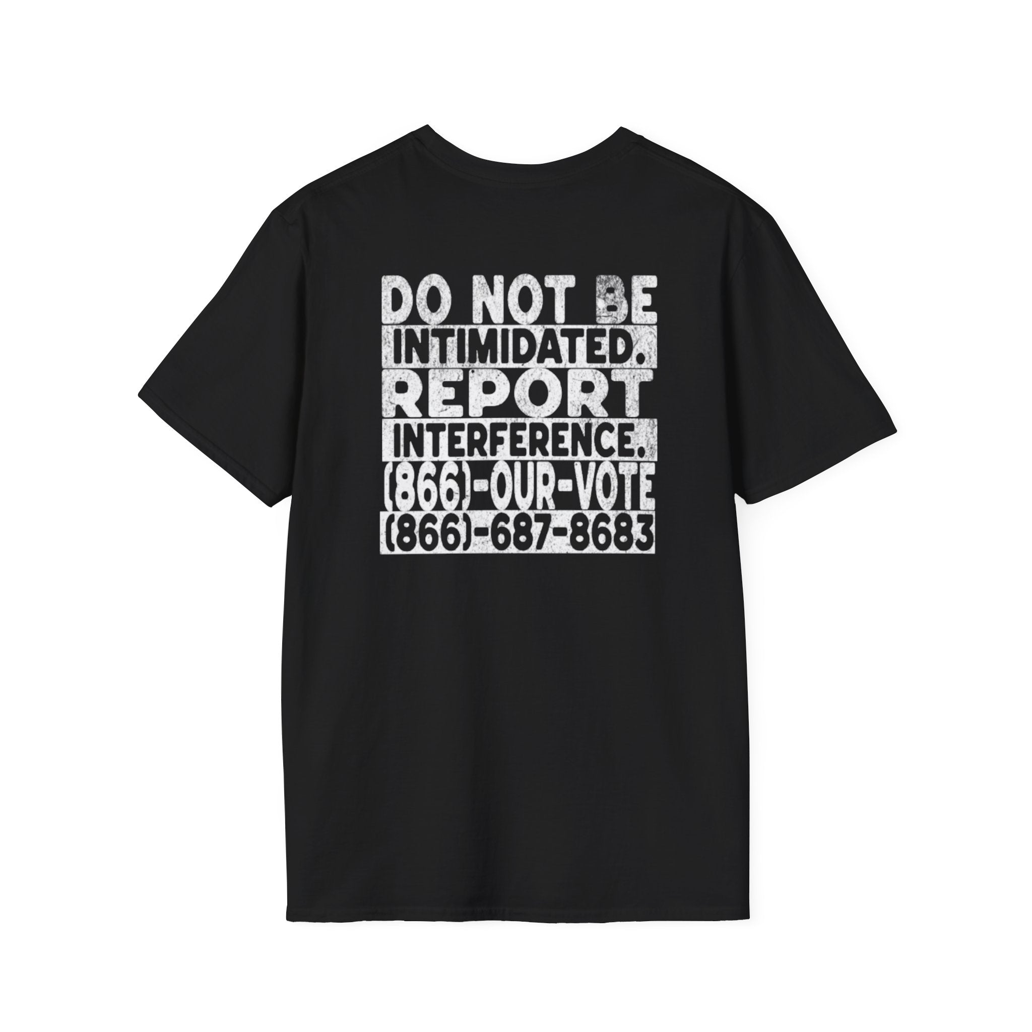 Do Not Be Intimidated Know Your Rights Voting Tee-English