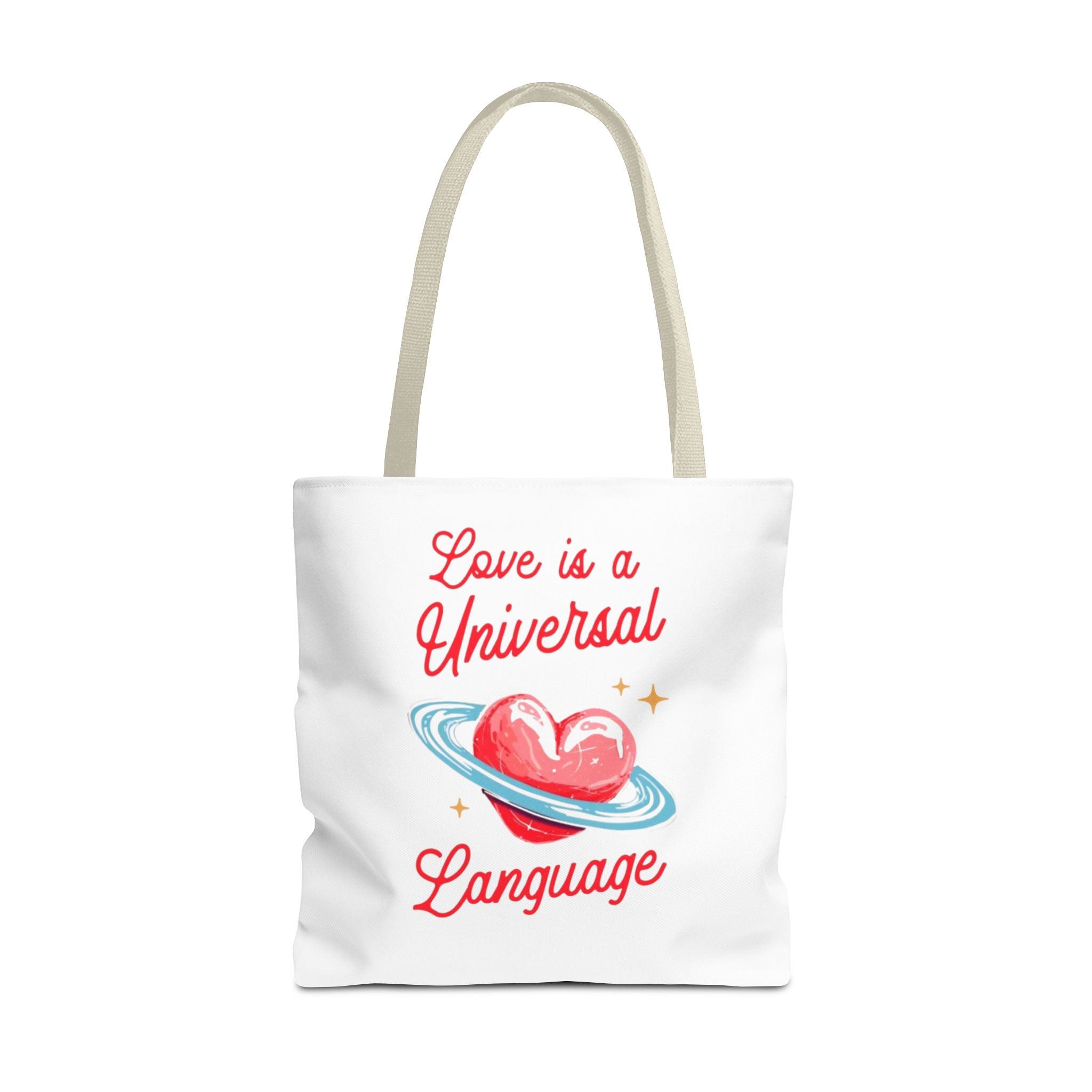 Love is a Universal Language Design - Tote Bag