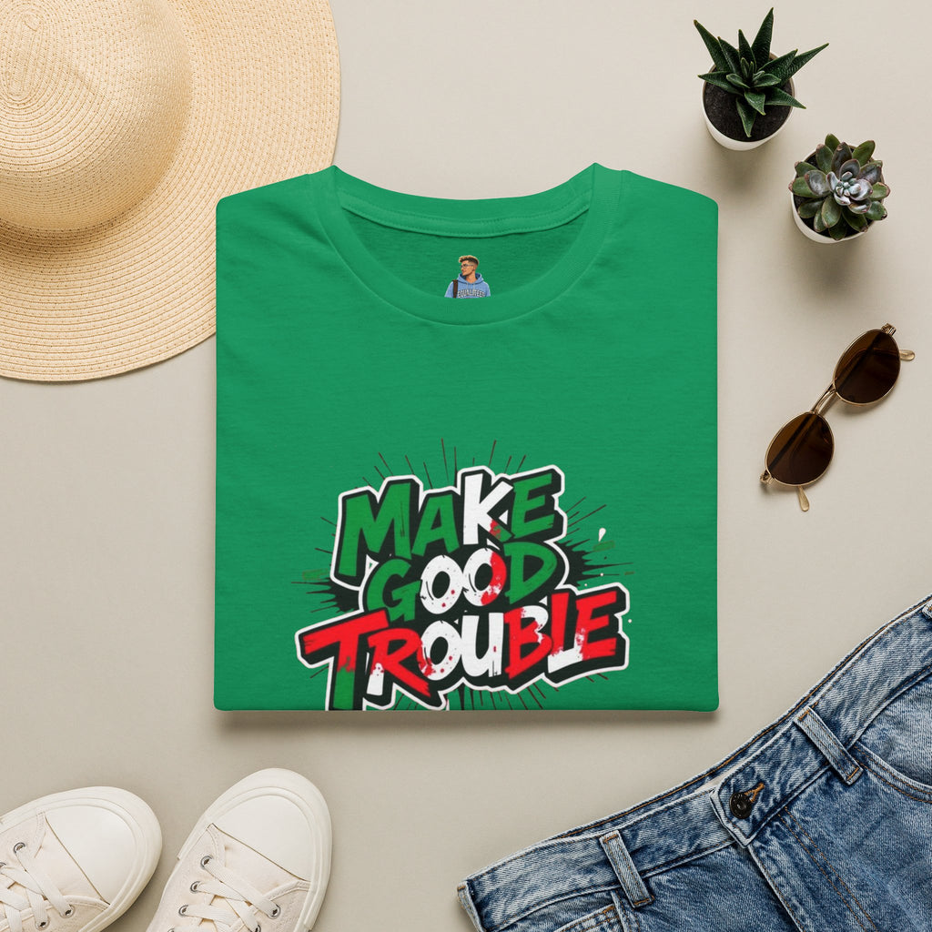Make Good Trouble T-shirt  Fun Graphic Tee for Activists & Trendsetters
