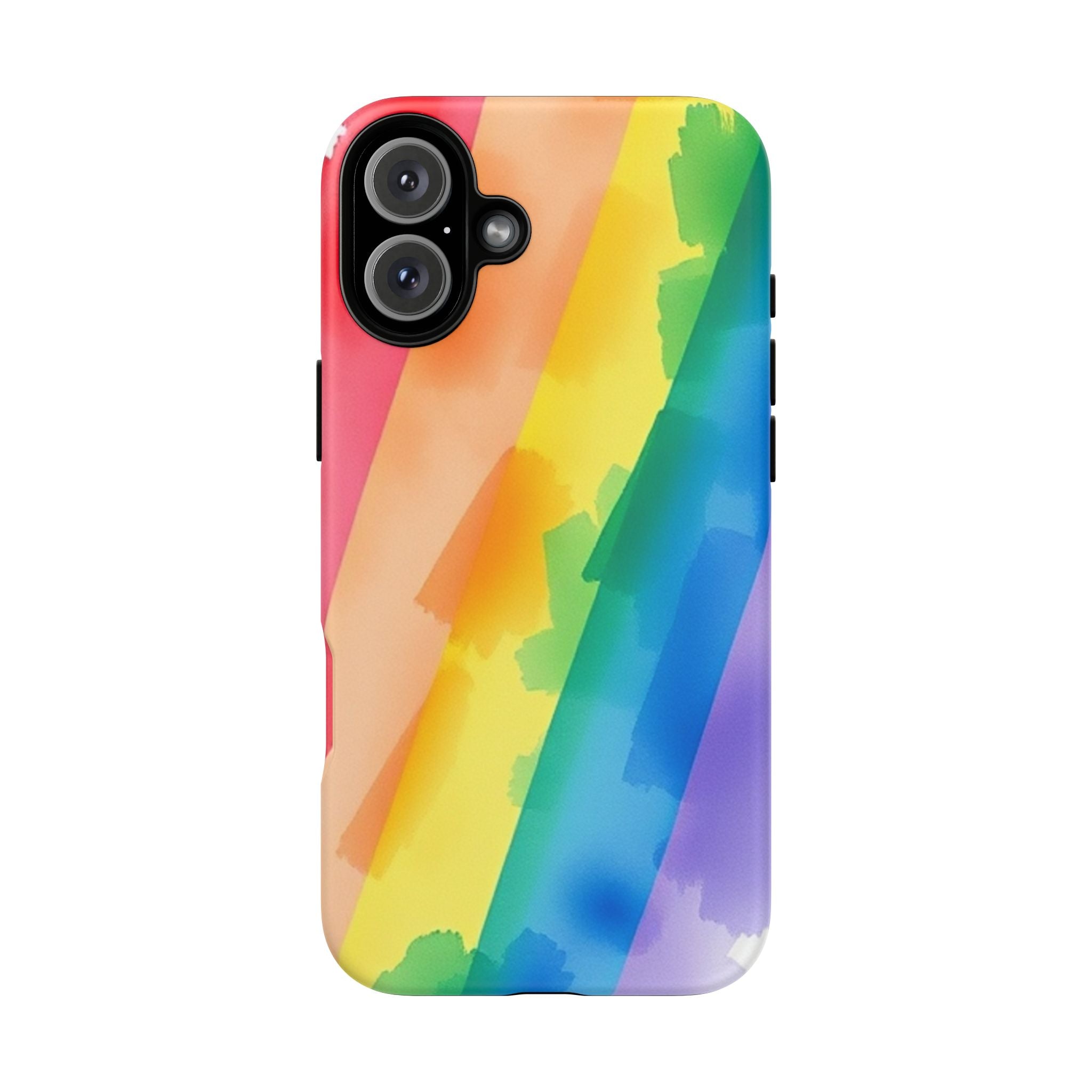 Rainbow Watercolor Art Tough Cases For Android & iPhone