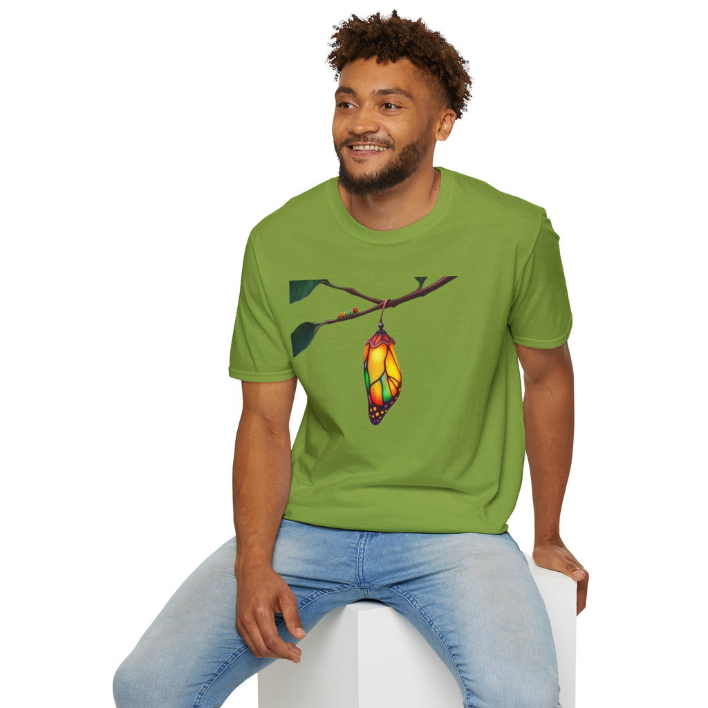 Rainbow Butterfly Cocoon Pride T-Shirt