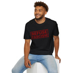 Refuse Fascism Tee — Political Protest Graphic T-Shirt