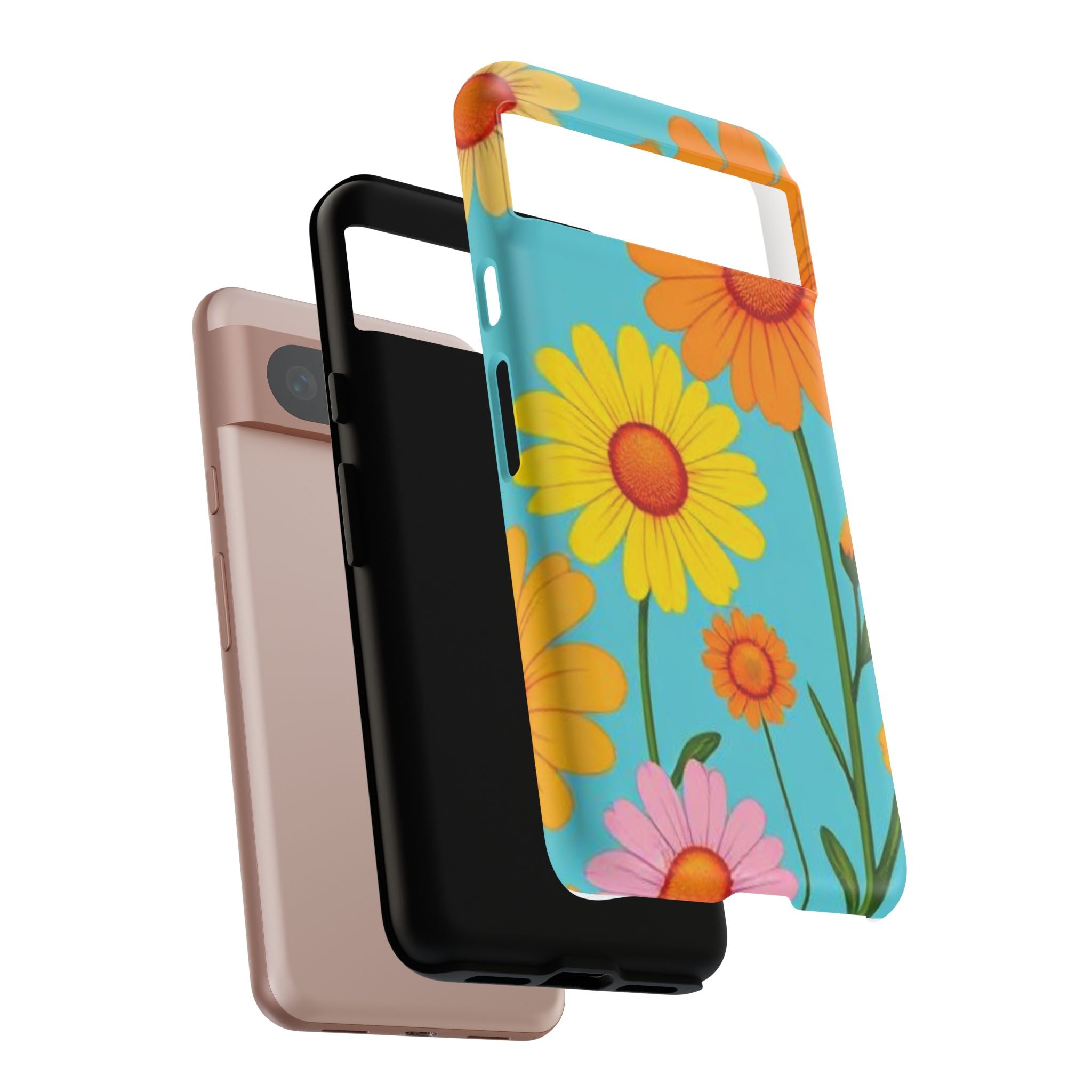 Floral Daisy Tough Case for Android
