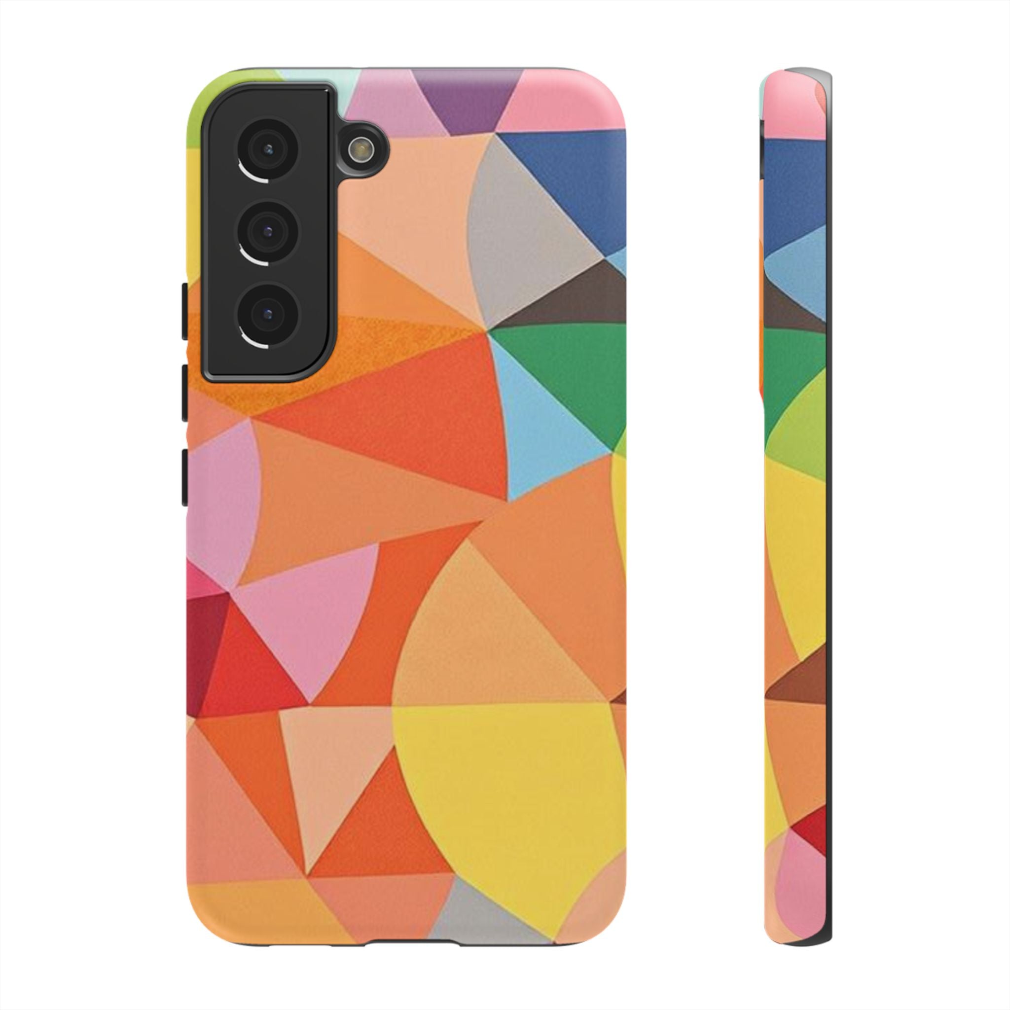 Colorful Geometric Tough Case for Android