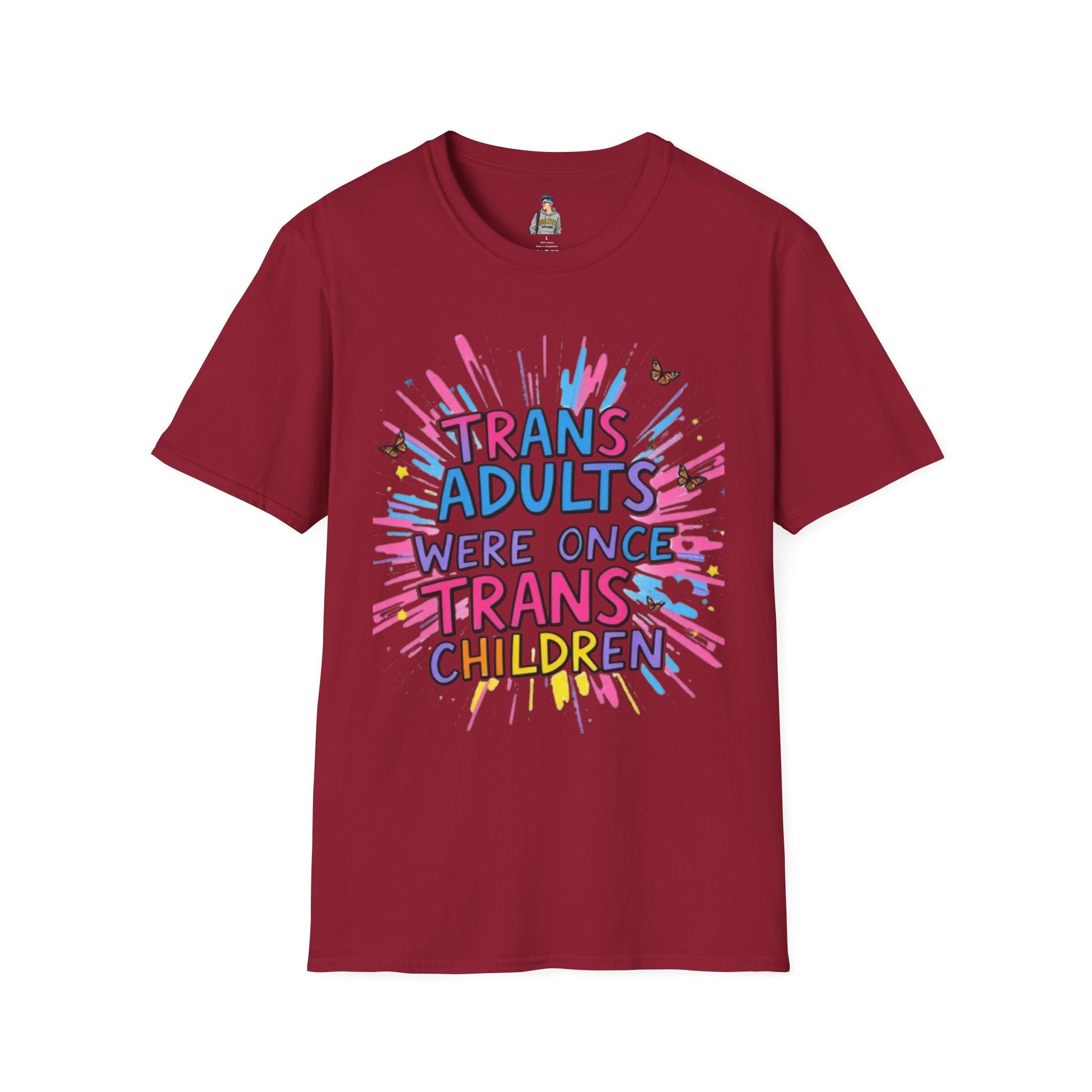 Trans Awareness Unisex T-Shirt, LGBTQ+ Pride Shirt, Gift for Allies, Feminist Apparel, Support Trans Rights