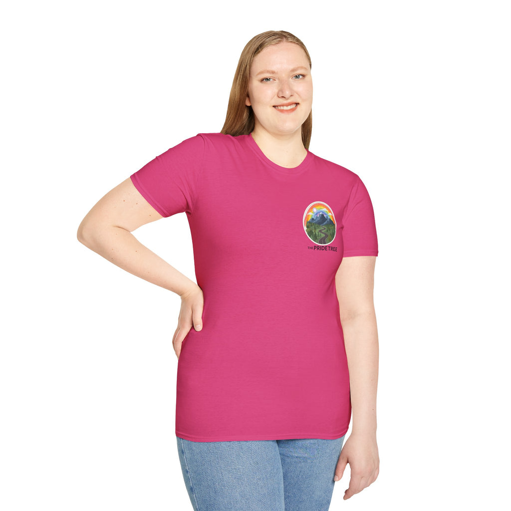Pride Tree Las Vegas Mountain Graphic T-Shirt