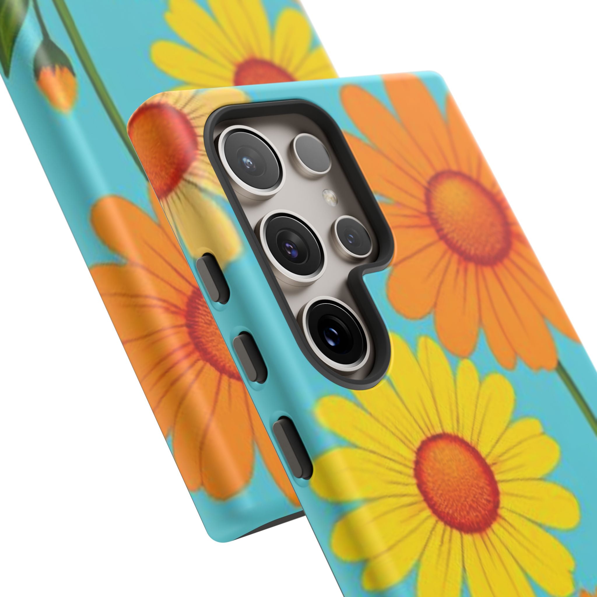 Floral Daisy Tough Case for Android