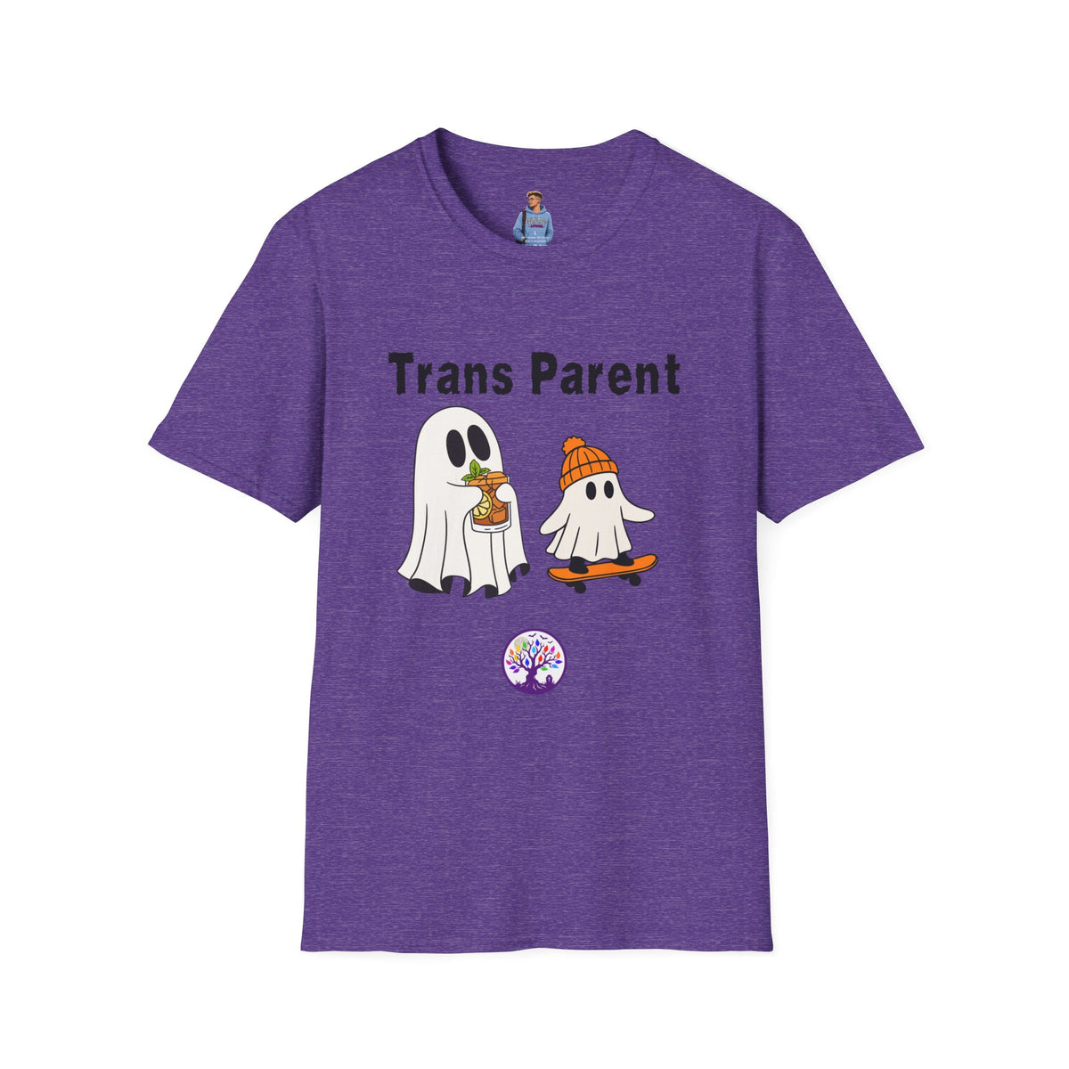 Trans Parent 5 Halloween Pride Tree Las Vegas T-Shirt