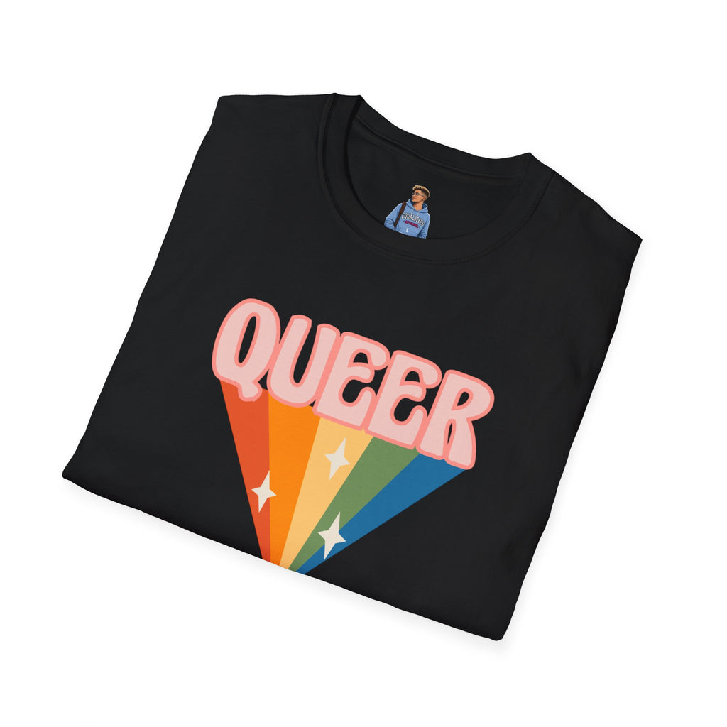 Queer Rainbow Sparkle Pride Tree Las Vegas T-Shirt