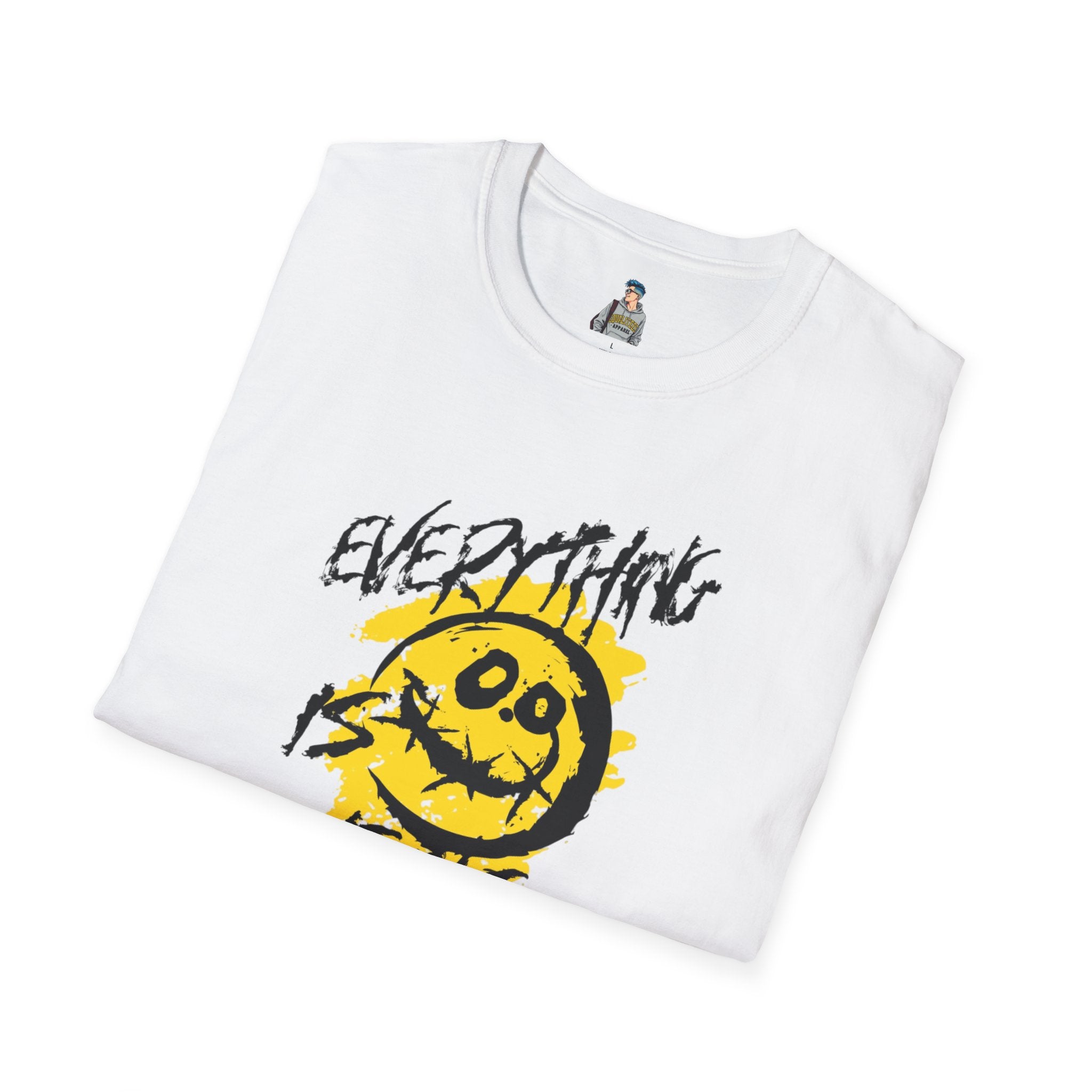 Everything is Fine Unisex Softstyle T-Shirt