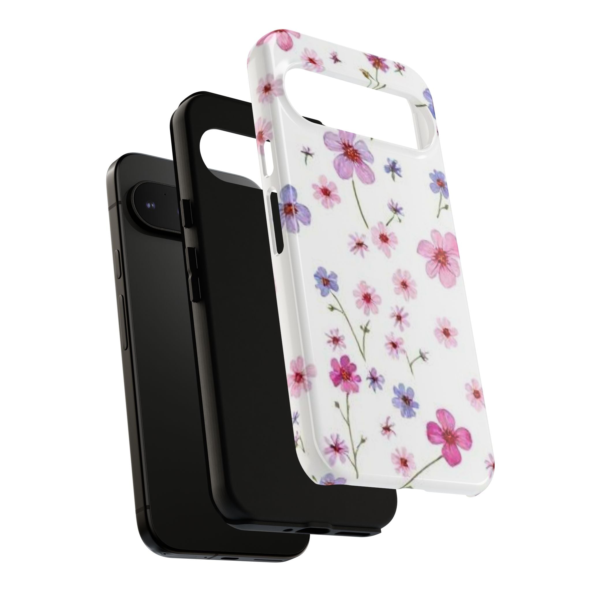 Pink Wildflower Tough Case for Android