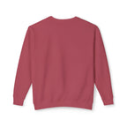 Unisex Lightweight Crewneck Sweatshirt - MAMA with Flowers