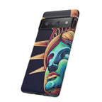 Statue of Liberty Neon Glowing Art Tough Case for Android & iPhone