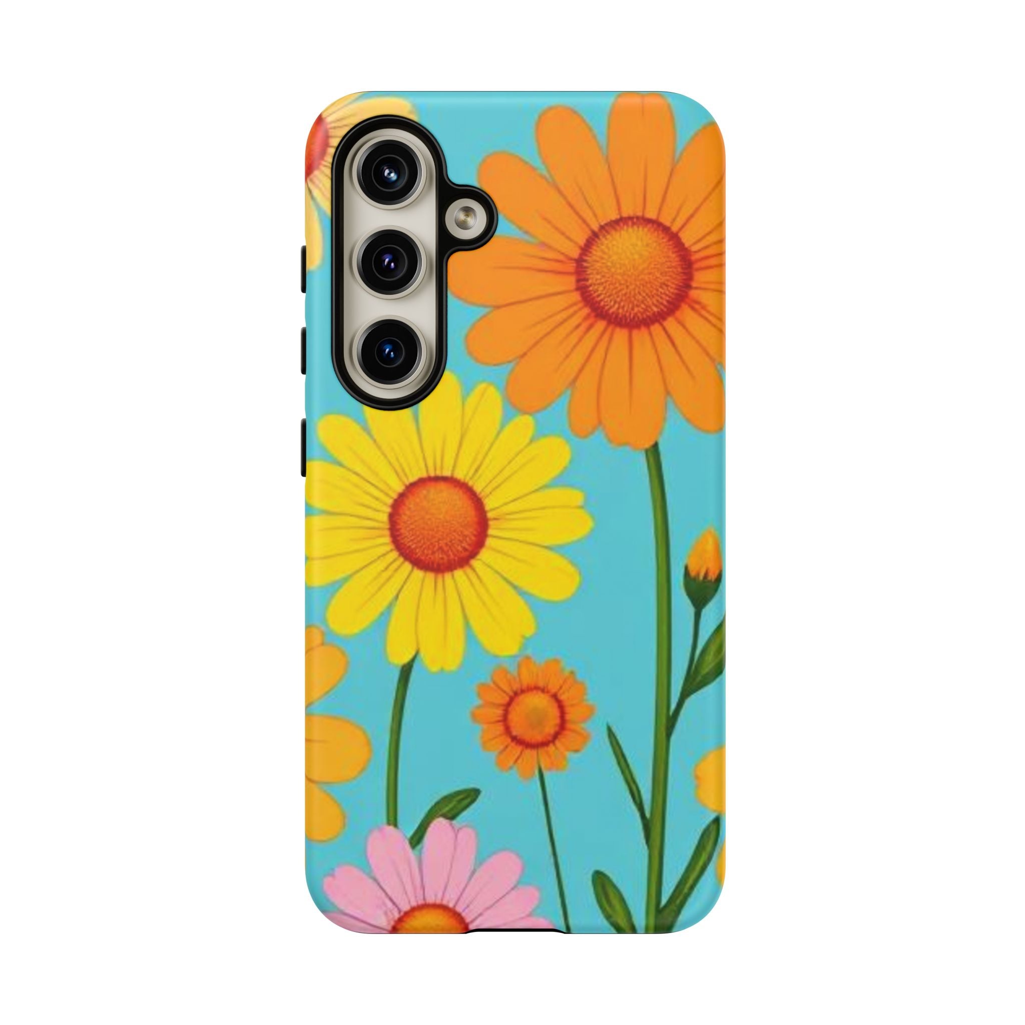 Floral Daisy Tough Case for Android