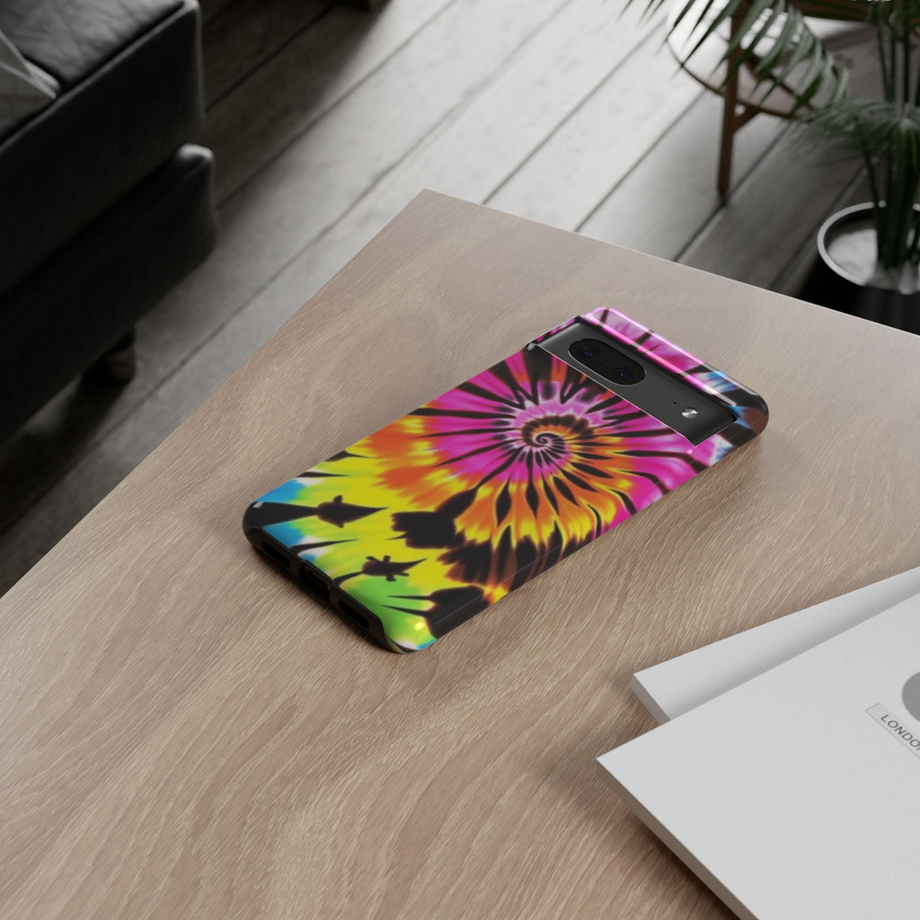 Tie-Dye Spiral Tough Case for Android