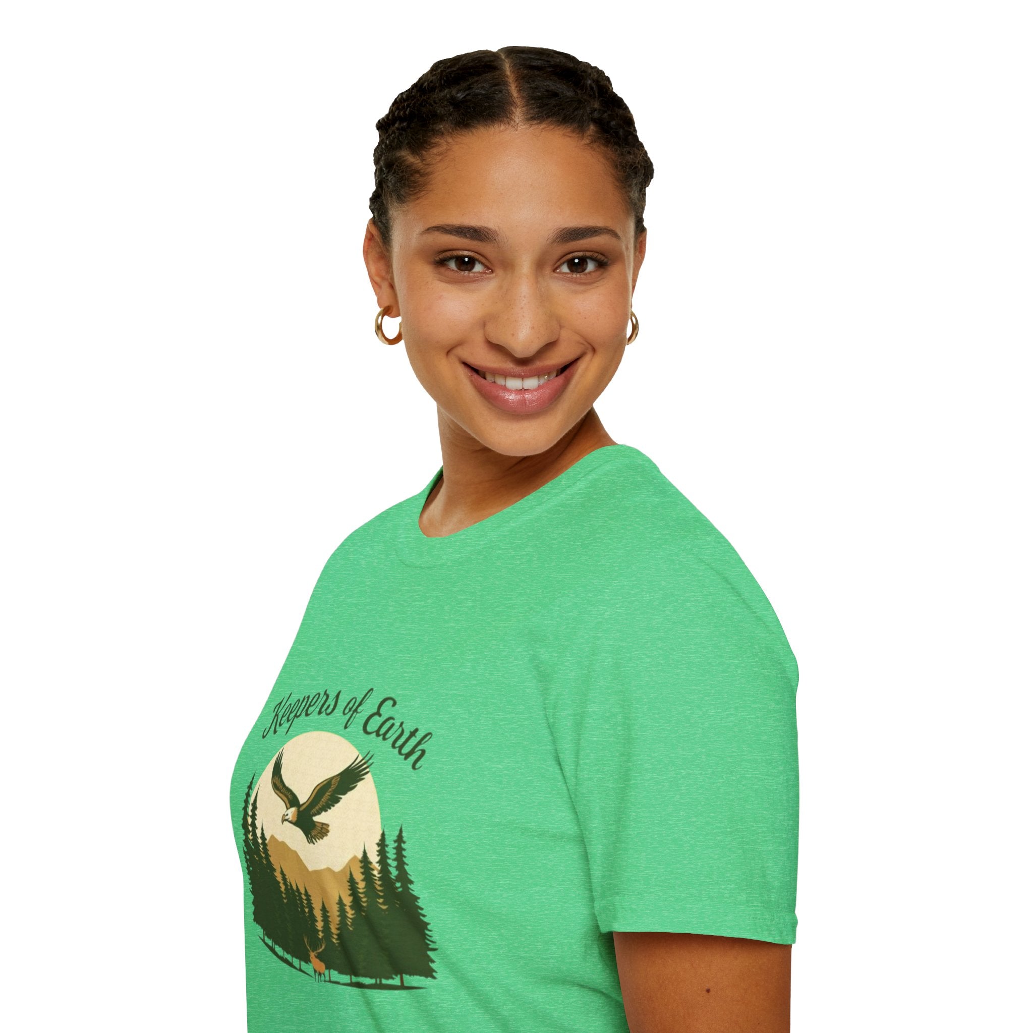 Keepers of the Earth Eagle and Elk T-shirt