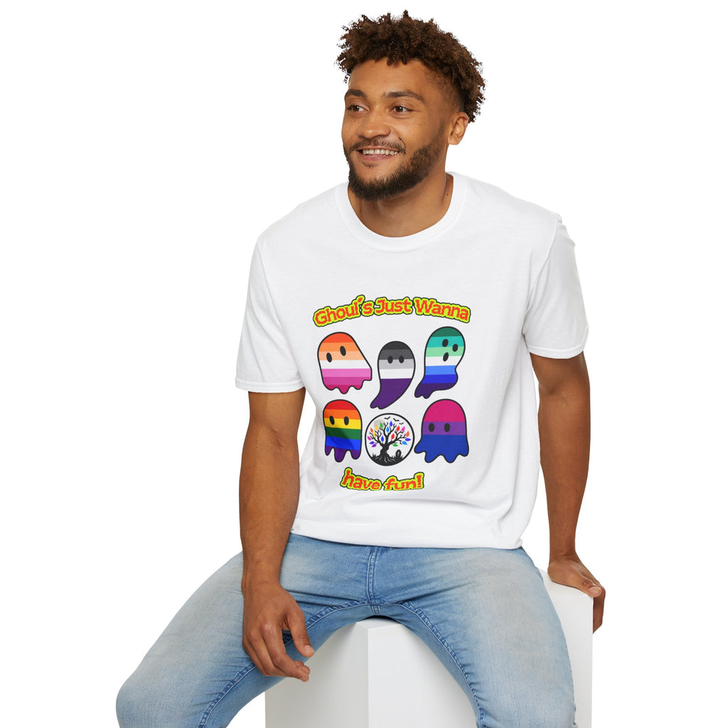 Ghouls Just Wanna Have Fun Pride Tree Las Vegas T-Shirt