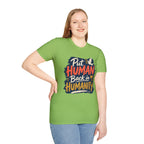 Put Human Back in Humanity T-Shirt — Inspirational Peace Dove Tee