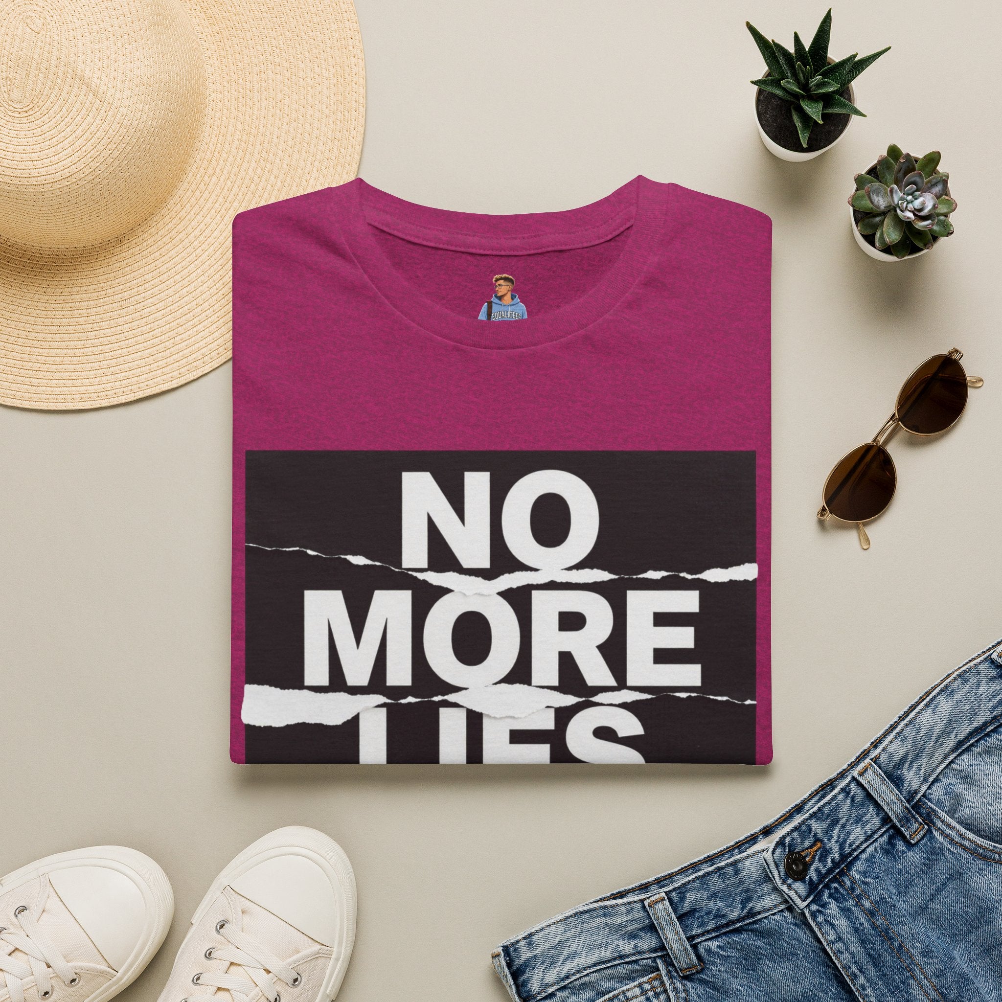 No More Lies T-Shirt — Bold Protest Graphic Tee