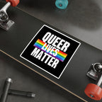 Die-Cut Stickers - QUEER LIVES MATTER