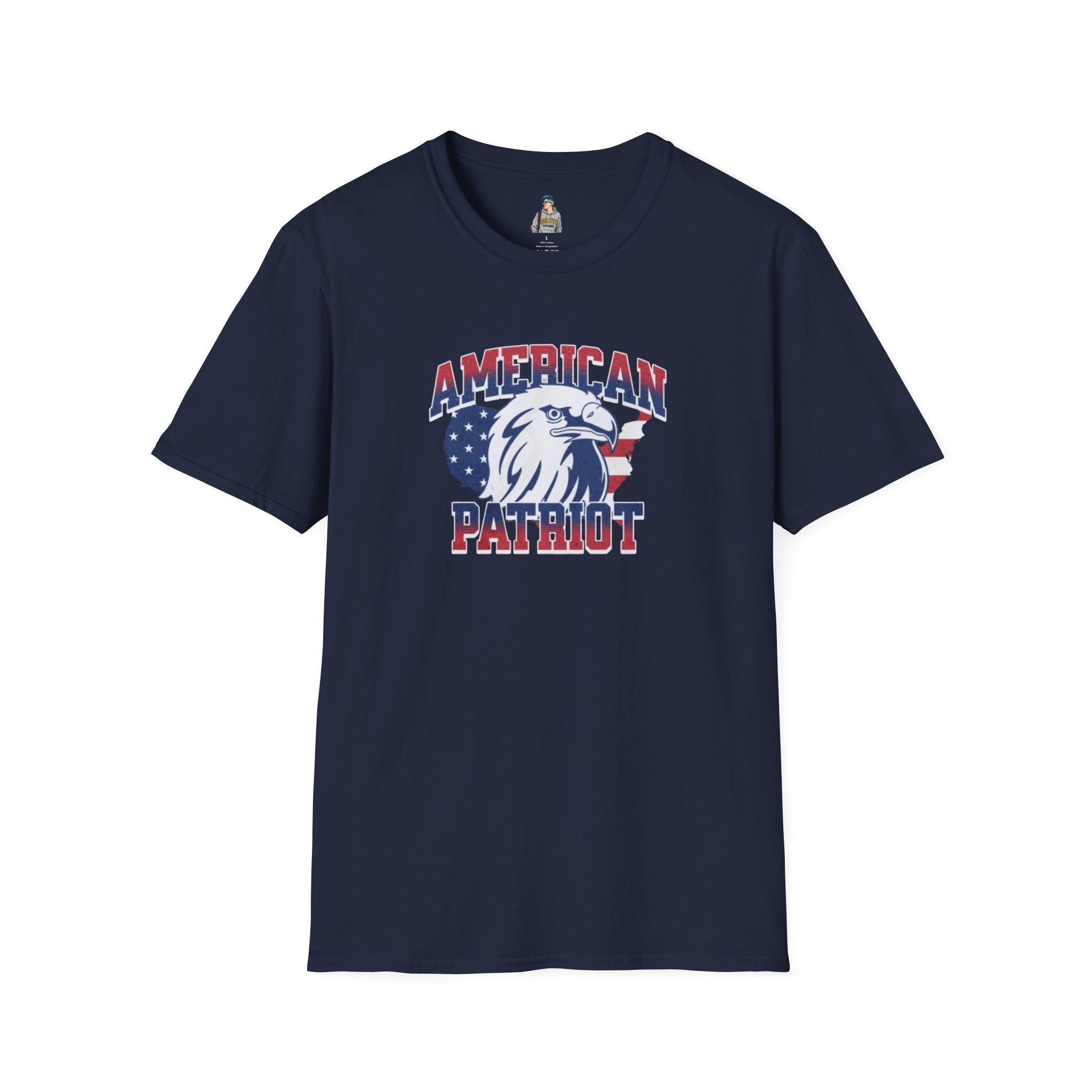 American Patriot - Keep Immigrants Deport Fascists Unisex T-Shirt - Celebrate Freedom & Diversity