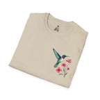 Floral Hummingbird T-Shirt