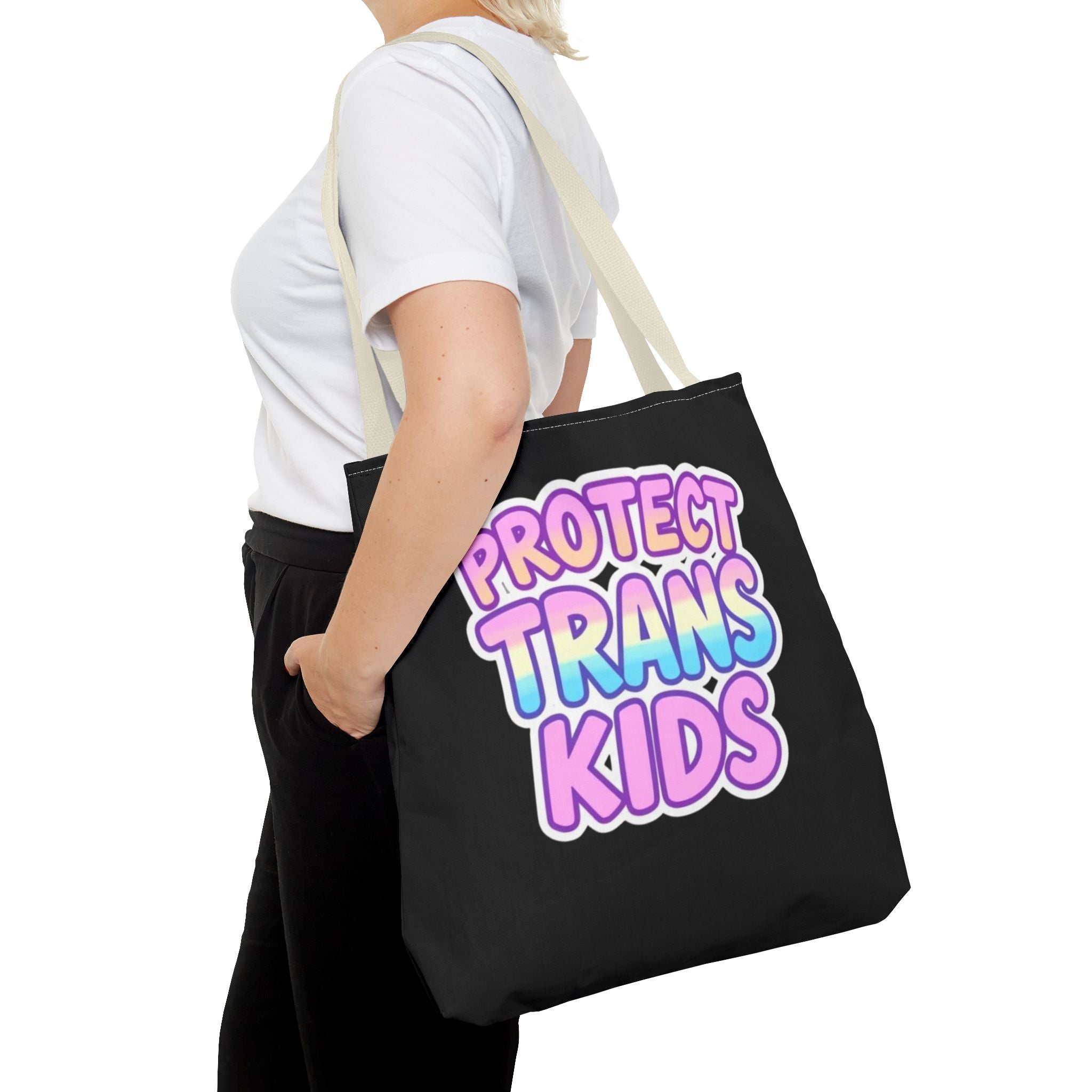 Protect Trans Kids Tote Bag
