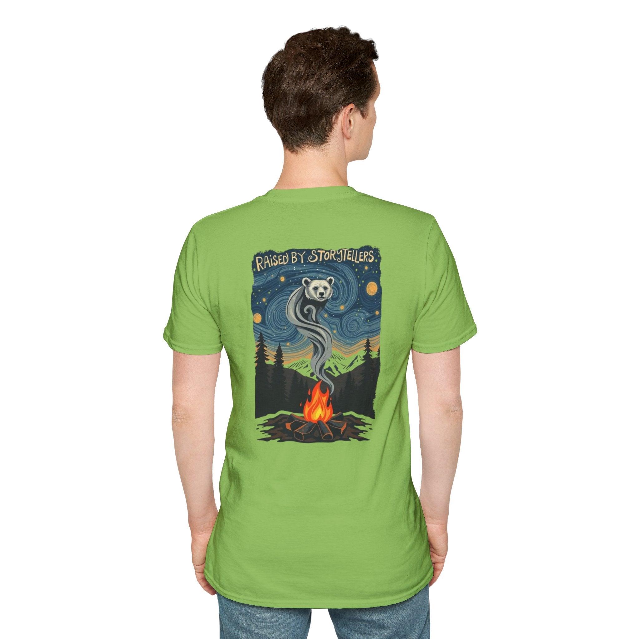 Raised by Storytellers Native Pride T-Shirt