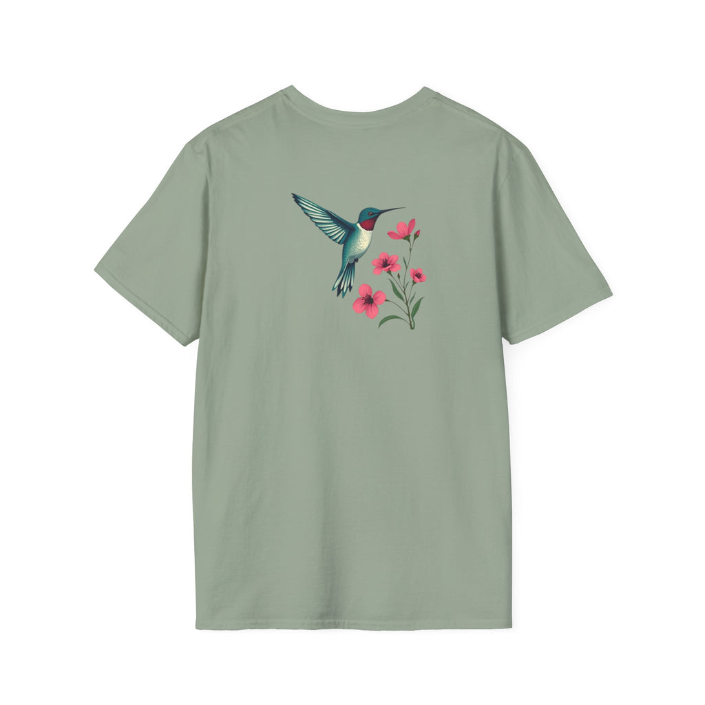 Floral Hummingbird T-Shirt