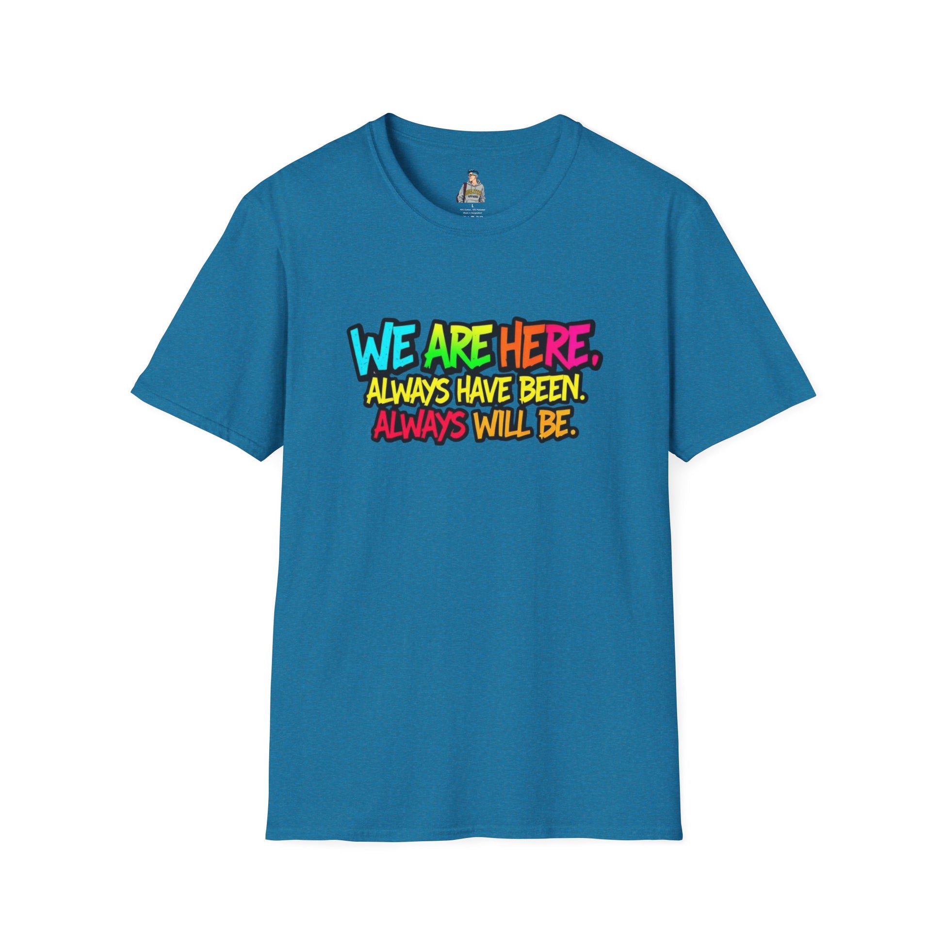 We are WHO We Are Just Leave Us tf Alone Pride Tee
