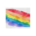 Rainbow Pride Sweatshirt Blanket – Cozy LGBTQ+ Throw for Comfort and Celebration