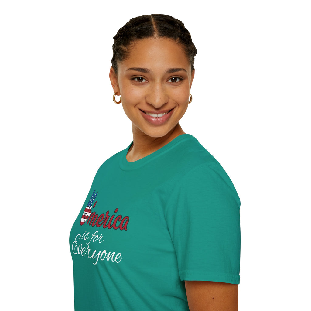'Merica is for Everyone - Softstyle Unisex T-Shirt