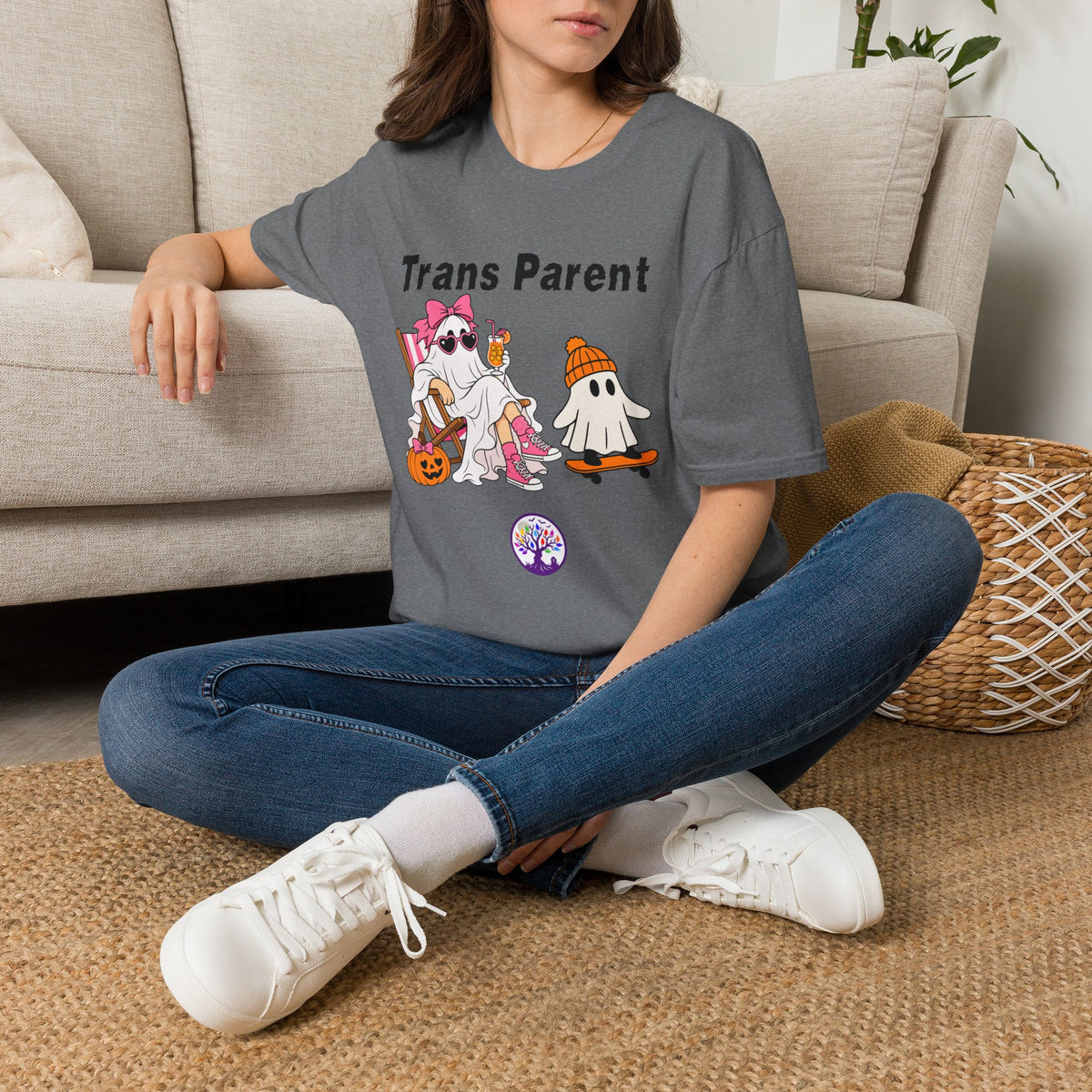 Trans Parent 3 Halloween Pride Tree Las Vegas T-Shirt