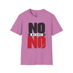 NO Means NO T-Shirt — Consent Awareness Graphic Tee