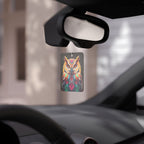 Fractal Owl - Car Air Freshener - Eclectic and Aromatic