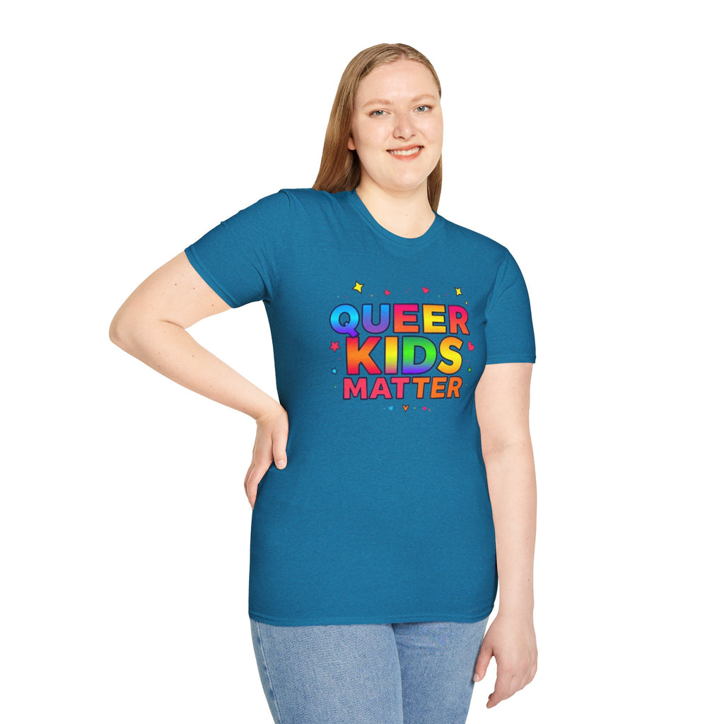 Colorful Queer Kids Matter Pride T-Shirt